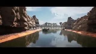 Game Environment in UE5 (Training and Research for a full video Game Development)