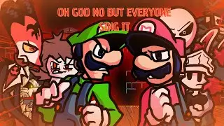 Oh god no but everyone sing it (FNF Oh God No BETADCIU)