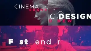 Glitch Style Opener - After Effects Template