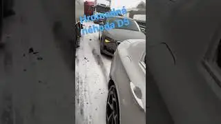 Hromadná nehoda na D5❄️