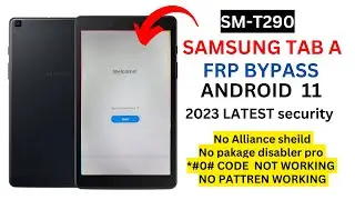 Samsung Tab A Frp bypass Android 11 || SM-T290 Frp bypass latest security