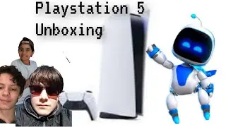 Playstation 5 unboxing og Astro playroom med Joel og Gabriel.🗂️ #norsk #ps5 #unboxing #funny