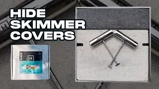 Pool Coping Options & Hide Skimmer Lid Installation