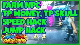 โกง โปร hack [NEW] 👊💥 Superhero Simulator ฟามทุกอย่างแบบ GUI