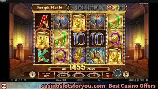 legacy of dead, big win bonus low stake online slots