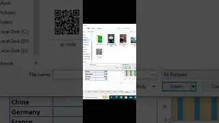 HOW TO ADD AN IMAGE BACKGROUND TO A CHART IN EXCEL  #exceltips #exceltutorial #shorts #shortsvideo