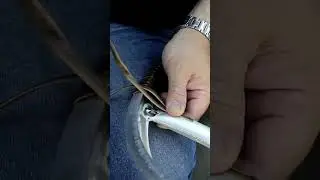 💯 Как делать обмотку стола в зоне ножки? vk.com/secrets_rotang #diy #сварка #своимируками