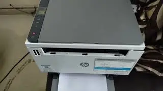 How to print HP LaserJet Tank MFP 2606dn Printer Configuration Report. 