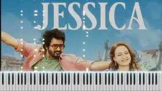 jessica song💓 in keyboard ❤️||Infinity studio's
