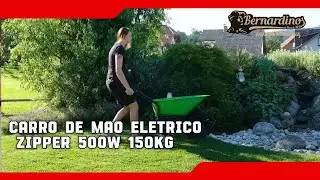 Carro de Mão Elétrico Zipper 500W 150kg