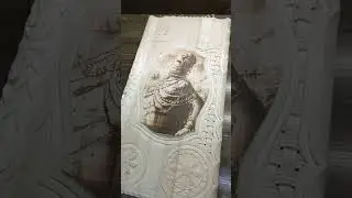 резные нарды ручной работы. 300 спартанцев. в процессе изготовления.