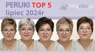 Wigello top 5 modeli peruk syntetycznych LIPIEC 2024 [sklep z perukami]