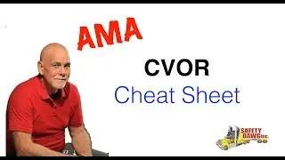 CVOR, Read It, Understand It, CHEAT SHEET