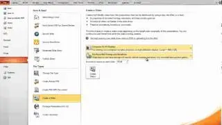 Exporting PowerPoint to Video (PC)
