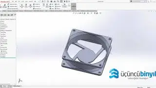 SolidWorks Bilgisayar Soğutma Fanı