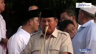 Prabowo Tidak Terima Hasil Quick Count Lembaga Survey