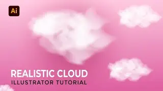 Realistic cloud adobe illustrator tutorial | Creating realistic clouds in Adobe Illustrator 