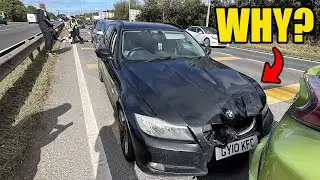 I WAS IN A HUGE PILE UP CAR CRASH!