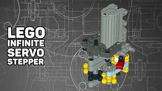 LEGO Technic Infinite Servo Stepper