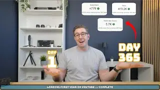 My Channel is 365 Days Old Today: Here's What I've Learned