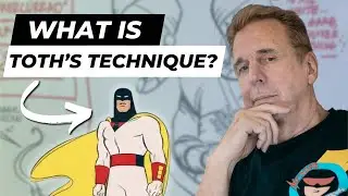 The SECRET Behind Alex Toth's Drawings (LIVE DEMO)