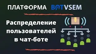 Распределение пользователей в чат-боте