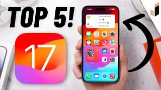 iOS 17 - Top 5 New Features!