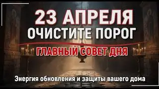 23 апреля , что нельзя делать.  Не делайте ЭТО у порога! Терентий Маревный.