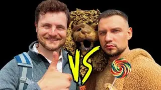 ALMAN vs BRATAN im Freizeitpark (mit Slavik Junge) Teil 1 | Phil Laude