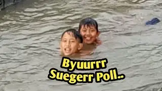 Biasa Mandi Di Sungai Buat Kita Bahagia Gaess...
