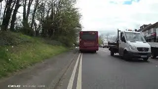 Cycling - close pass of the day