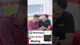Your #whatsapp  Enter Key #missing 🥹?? Try This option ✌🏻✨നിങ്ങൾക്ക് ഇങ്ങനെ വന്നിട്ടുണ്ടോ?? #useful