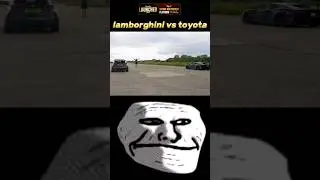 Heavily Tuned Toyota GR Yaris 🗿 Vs Lamborghini ☠️ Drag Race 