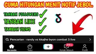 CARA MENAMBAH LIKE TIKTOK PERMANEN - BISA DI ULANG 