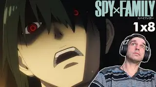 SPY x FAMILY Episode 8 Reaction!! 【Counter-Secret Police Cover Operation】 1x08