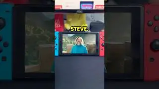 Watching the Minecraft Movie on my Nintendo Switch! 🤨