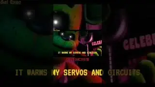FNAF SONG - Just Gold (Remix/Cover) Lyric Video (CTunes) #fnaf #shorts #trendy