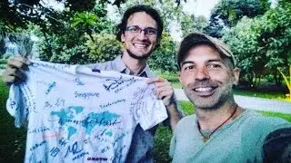 A chat with Simone Piccini, a world traveller & handpan player | Daniel Waples 'chats' - in Bogota