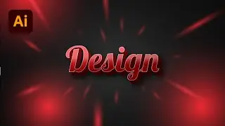 How To Make 3D Editable Text Effects | Adobe Illustrator CC Tutorial | 3D caligraphy text