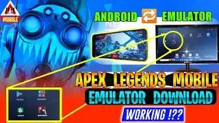 DOWNLOAD APEX LEGENDS MOBILE ON EMULATOR PC WORKING??? LET CHECK 😱