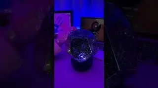 Светильник со звёздным небом!