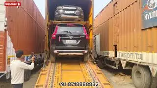 2024 Mahindra Scorpio N Car Transport Service Gurugram to Hyderabad Door to Door 🇮🇳🥰📞🤗