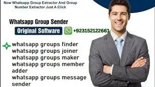 WhatsApp Groups Finder and Auto Joiner with Groups Maker | Add bulk Member in WhatsApp Groups.