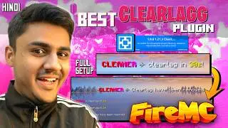Best ClearLagg Plugin Minecraft | ClearLagTimer Setup Like FireMC Server | Aternos Server | Hindi