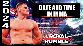 🇮🇳WWE Royal Rumble 2024 Date And Time In India | Royal Rumble 2024 Winner