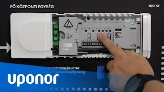 Uponor Smatrix Pulse központi egység programozása