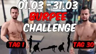 30 Tage BURPEE Challenge: Start am 01.03 | Traust du dich? #izi30days Regeln & Tipps