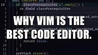 leetcode because vim makes coding effortless | Coding With Vim