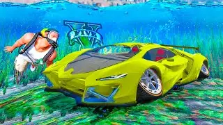 RESCATANDO COCHES MILLONARIOS BAJO AGUA en GTA 5 (MODS) - ElChurches
