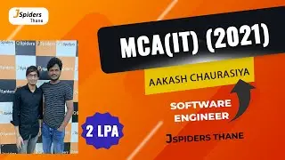 2021 GRADUATE PLACED AS A SOFTWARE ENGINEER | AAKASH CHAURASIYA | JSPIDERS THANE